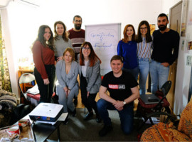 Integrantes de la reunión en Rumanía